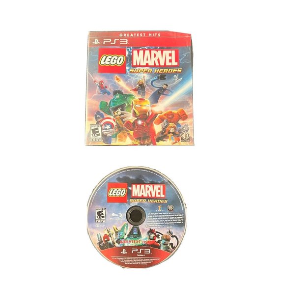 LEGO Marvel Super Heroes Game Greatest Hits PlayStation 3 PS3 No Manual - Picture 1 of 4